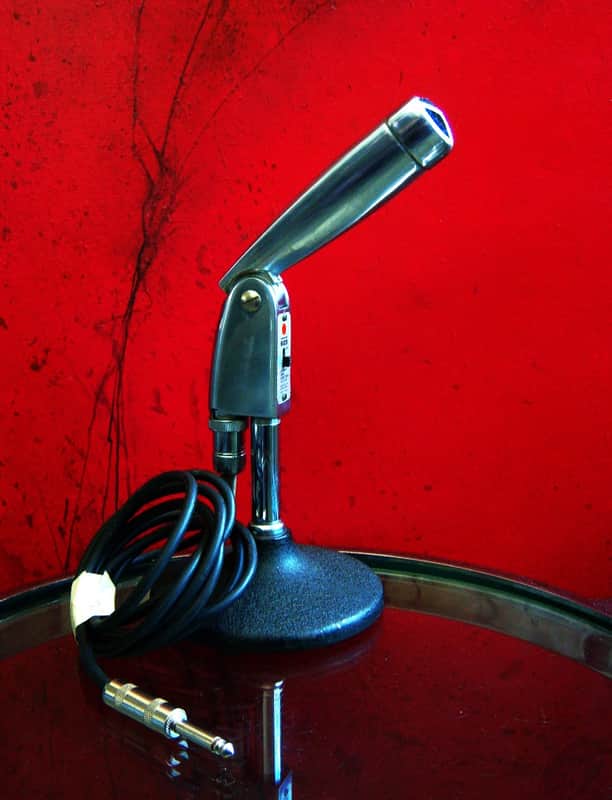 Vintage 1960's Electro-Voice 623 Omnidirectional Dynamic Microphone Hi Z harp mic w cable 630 636 # 1 image 1