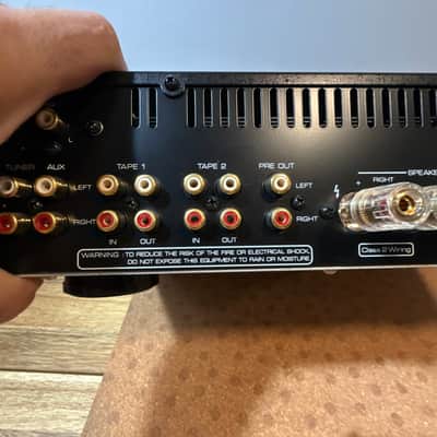 Rotel Ra 1520 Integrated Amplifier Phono Input Turntable Pre Out Black image 16