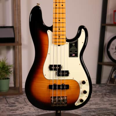 Fender 75th Anniversary American Professional PJ Bass - Rosewood Fingerboard, 2-Color Sunburst image 1
