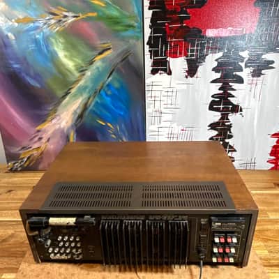 sansui 9090 db vintage stereo Integrated Amplifier receiver Silver Audiophile image 16
