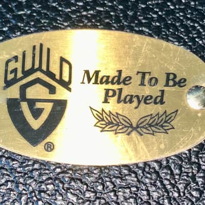 Guild f50r jumbo body acoustic   guitar made in   the USA original Hardshell case image 17