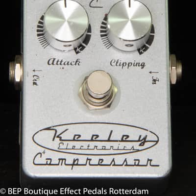 Keeley C4 4-Knob Compressor 2009 s/n 18613 USA image 4