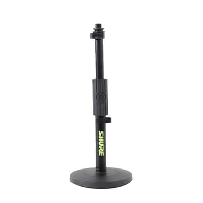 Gator Cases SH-DESKTOP1 SHURE Desktop Microphone Stand w 6" Round Base image 1