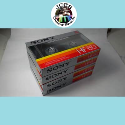 4-TDK HF-60 (1985) Original Made in Japan Audiophile Type I Normal Bias Cassette Tapes Sealed And New! image 2