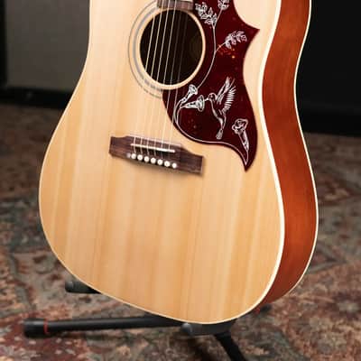 Gibson Hummingbird Special Dreadnought Acoustic/Electric Guitar - Natural Satin with Gig Bag image 4