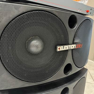 PAIR Celestion SR1 8” Dual Concentric PA Passive DJ Speakers W/ SRC2 UK image 4