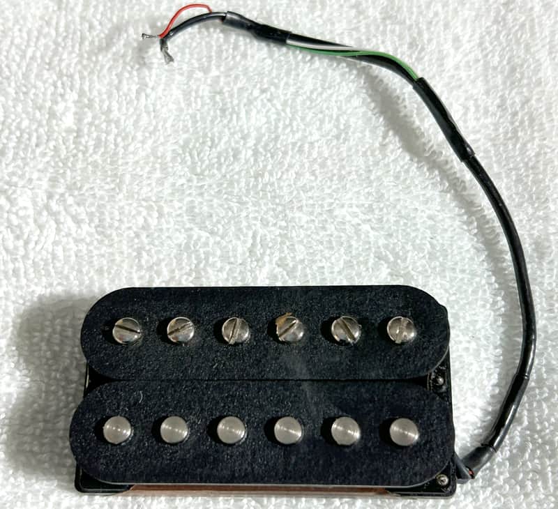 Vintage Vibe Guitars Pete Biltoft Design Full Size Black Humbucker 9.71 image 1