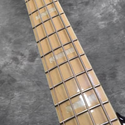 Fender Japan Jazz Bass JB75 Left Hand Black image 8
