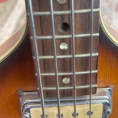 Klira Hofner-esque 1960s Hollowbody Violin Shape image 12