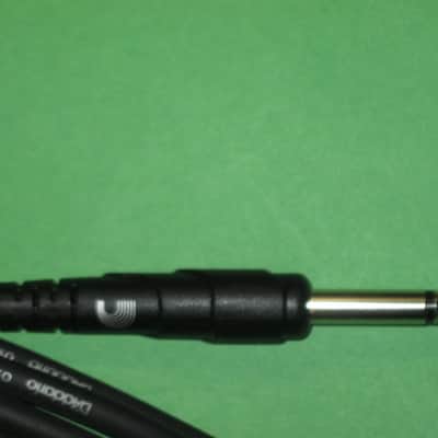 TWO new in package D'Addario Classic Series Instrument Cable Straight to Straight, 10ft. PW-CGT-10, Black / ultra-pure, oxygen-free copper coaxial conductor with dense spiral shielding in a low capacitance design / Double molded plug design image 18