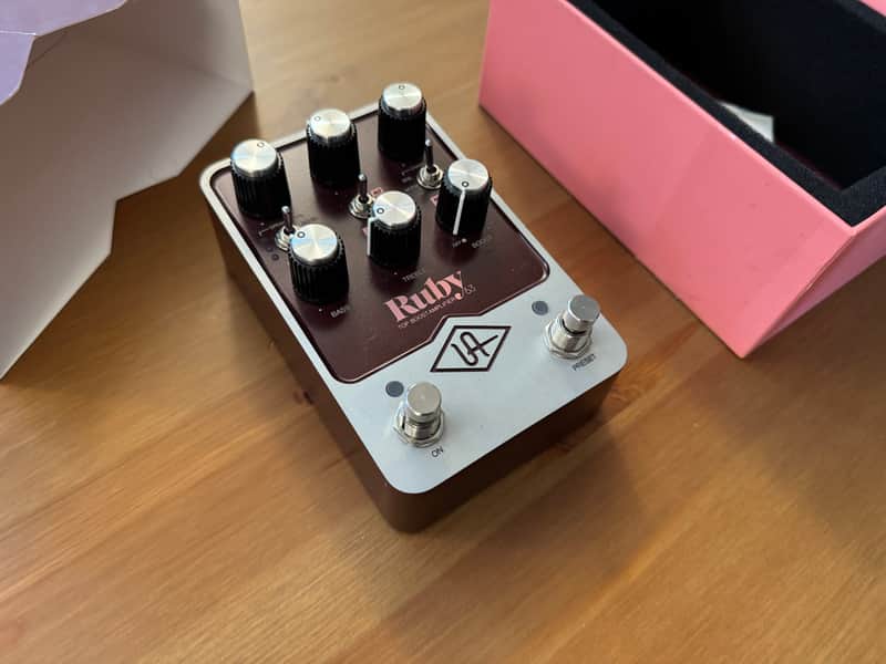 Universal Audio Ruby ’63 Top Boost Amplifier 2022 - Present - Ruby / Silver image 1