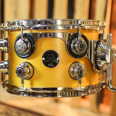DW Collector's Santa Monica Amber Satin Oil Drum Set - 22,10,12,16,14sn - SO#1432855 image 4