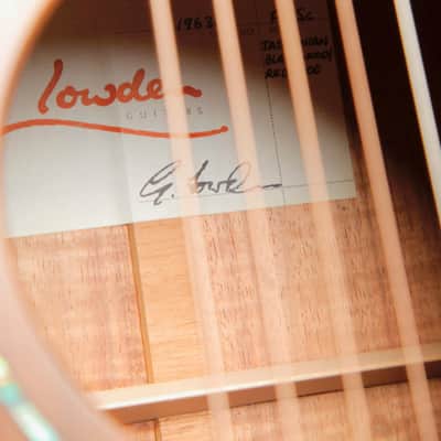 Lowden F-35c Redwood/Tasmanian Blackwood Acoustic Guitar Pre-Owned image 10