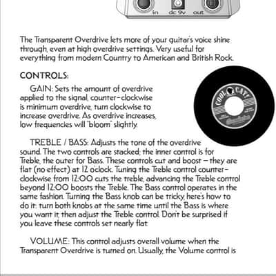 Danelectro Cool Cat Transparent Overdrive V1 image 4