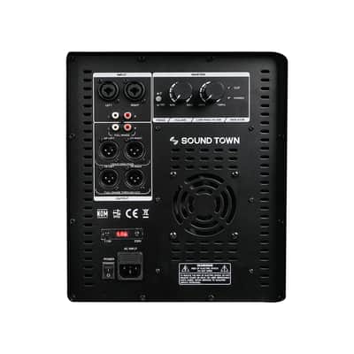 METIS-PRO18AS | METIS Series 18" 2400W Powered PA/DJ Subwoofer with Class-D Amplifier, Plywood, Black image 6