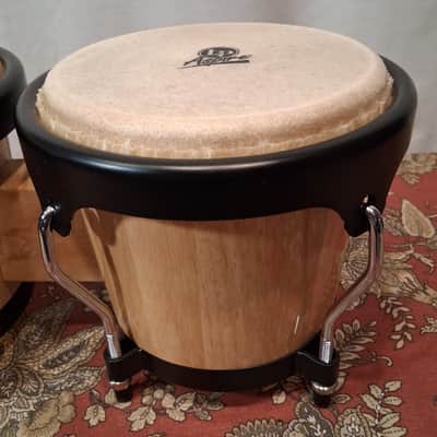 Latin Percussion LPA601-AW Aspire Series Wood Bongo Set 2010s - Natural with Black Hardware image 7