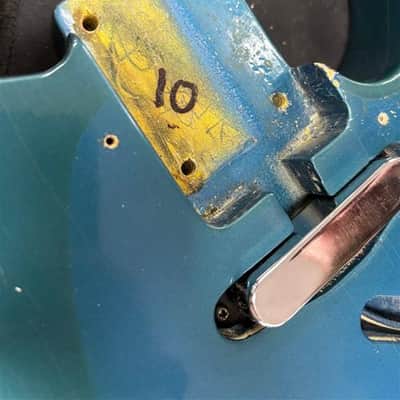Vintage 1966 Fender Telecaster Factory Refin Lake Placid Blue w/OHSC TSU24885 image 14