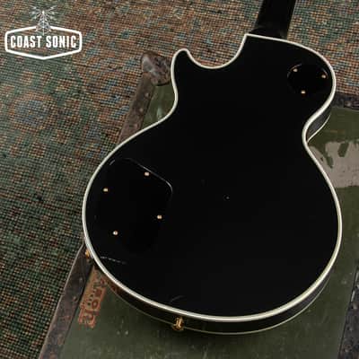 2001 Epiphone by Gibson Les Paul Custom LPC-80 Made in Japan Fujigen image 12