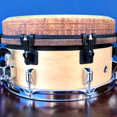Remo Mondo Snare Drum Natural 14" x 7,5" RARE Acousticon image 4
