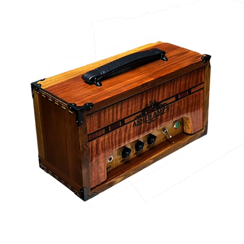 Ashen " Miley" 10W Custom Handmade Tube Guitar Amplifier Redwood Enclosure image 1