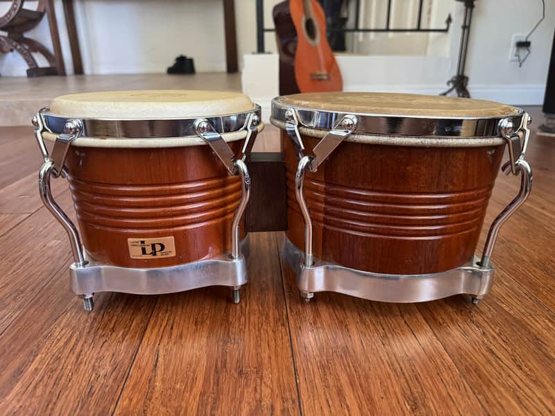 RARE! Vintage 1970s LP Bongos Palisades Park NJ Bongo Drums w/Case image 1