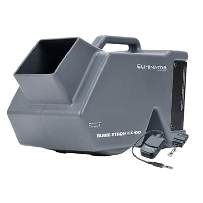 Eliminator Lighting BUBBLETRON EX GO Battery Powered Bubble Effect Machine image 1