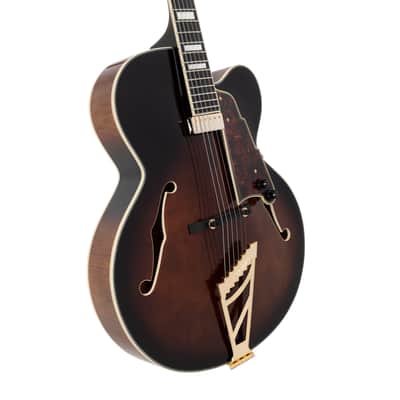D'Angelico Premier EXL-1 Brown Burst w/Gigbag image 4