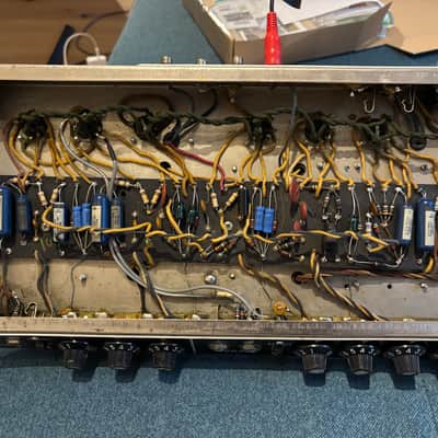 1966 Fender Super Reverb 2-Channel 40W 4x10" Guitar Combo Black Panel image 13