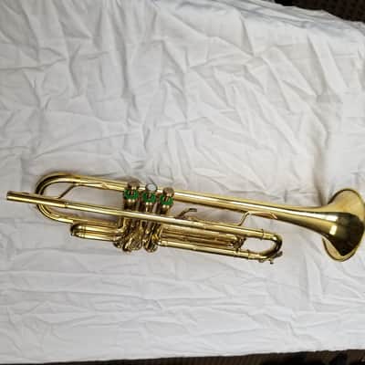 Couesnon Raw Brass Bb Trumpet Circa 1970's with original case & mouthpiece image 4