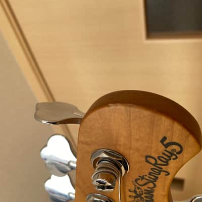 Ernie Ball Music Man StingRay Special 5 HH with Roasted Maple Fretboard 2018 - Present - Ghostwood image 5