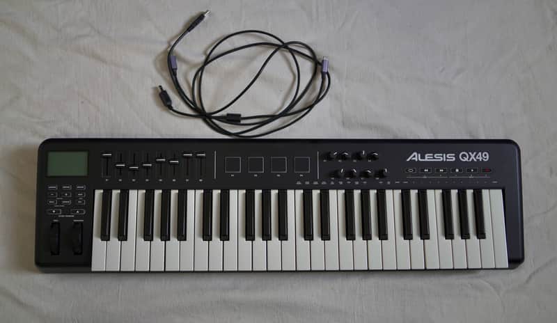 Alesis QX49 USB MIDI Keyboard Controller – 49 Keys image 1