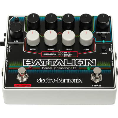 Electro-Harmonix BATTALION Bass Preamp And DI Pedal image 6