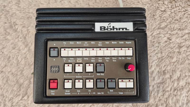 Dr Böhm Digital Drums Drum machine 1984 - Rare image 1