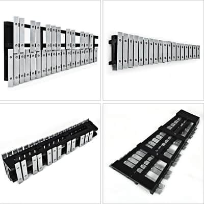 Other Aluminum Glockenspiel Xylophone 30 2024 Black + silver image 5
