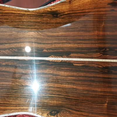 Edmonds D-45 Tight Grain Red Spruce/Bold Black Lined Brazilian * HOLD* image 5
