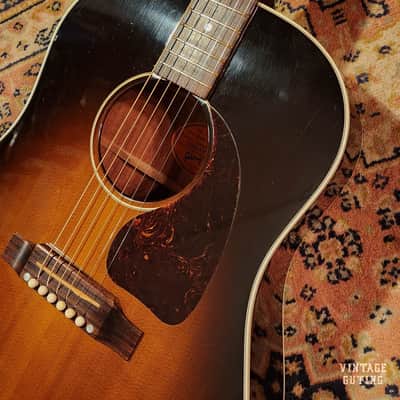 2005 Gibson J-45 Historic Collection Vintage Sunburst w/ OHSC | Fishman Acoustic Matrix Natural I, Yamano-ordered image 12