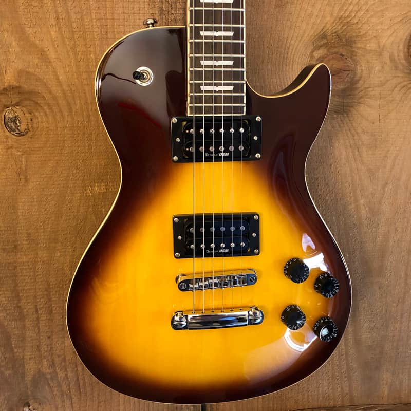 Washburn Idol Series WINSTD/TSB Singlecut Electric Guitar Tobacco Sunburst image 1