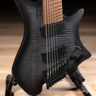 Strandberg Boden Original N2.8 8 String Headless – Black Denim Burst Satin image 3