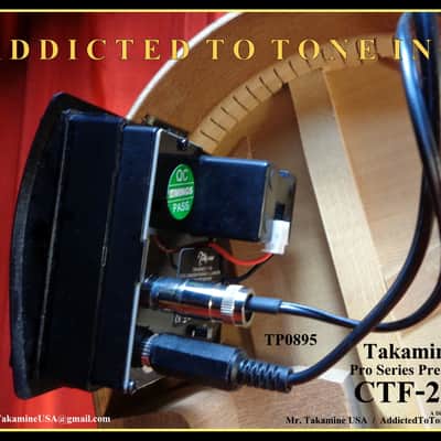 Takamine Pro Series CTF-2N FET Circuitry Preamp / TP0895 / New OEM Part Bild 4