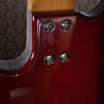 Duesenberg D-Bass Red 5 String Electric Bass With Custom Hardcase image 9