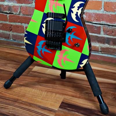(Video Demo) ESP Custom Shop Chris Degarmo of “Queensryche” M-II 2005 Warhol Graphic OHSC image 4