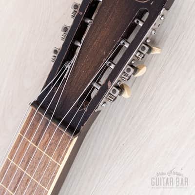 1930s AudioVox 7-String "Frying Pan" Vintage Lap Steel w/ Case, Seattle-Made, Paul Tutmarc image 4