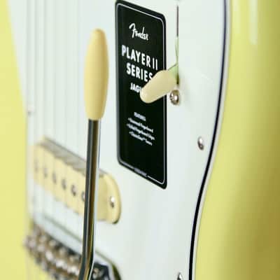 2024 Fender Player II Jaguar in Hialeah Yellow - Pre-owned image 4