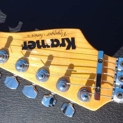 Vintage 1982 Kramer Voyager - Custom Graphic Finish - Floyd Rose image 3