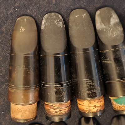 39 Clarinet Mouthpieces Buffet Crampon Low Logo (Chedeville) Rare Good State image 3