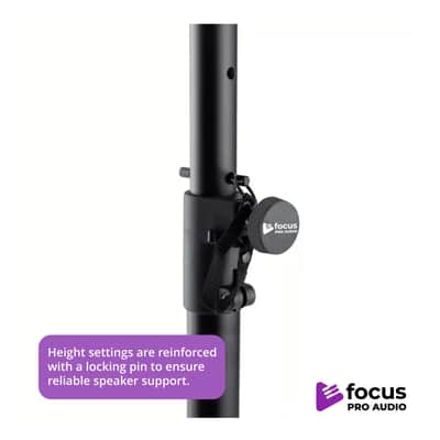Focus Pro Audio Subwoofer Pole with M20 Thread image 3