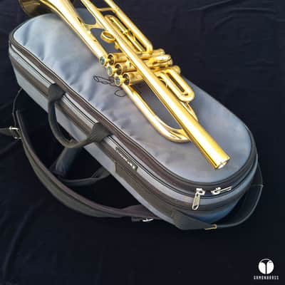 Adams a4Lt 5,5 inch bell Marcus Bona case GAMONBRASS case mouthpiece image 6