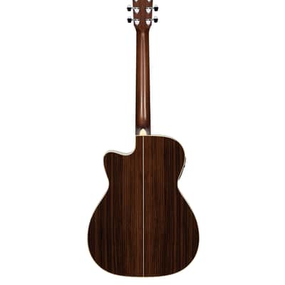 Alvarez Yairi FY70CESHB -  Yairi Standard Folk/OM Acoustic/Electric Guitar - Hardshell Case Included image 6