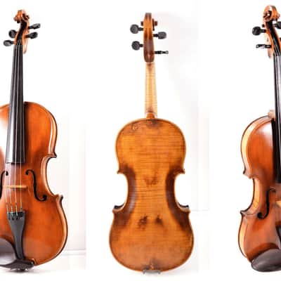 Rare Vintage German Made Labaled 4/4 Violin Fiddle David Tecchler+New Case,New Strings~Youtube Video image 7