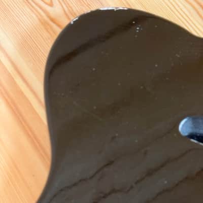 1707g Kohlin Guitars T-Type Roasted Pine replacement body Aged Nitro Relic Vintage Black Made in Sweden image 4